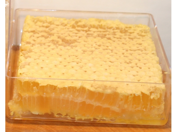 K and J Apiaries Cut Comb Honey - half lb approximate weight