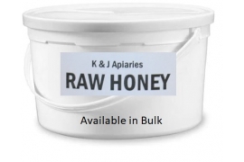 K and J Apiaries Raw Honey in Bulk Amounts